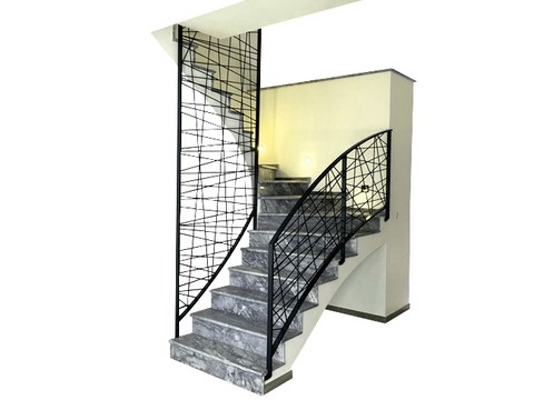 Table basse pétale bleu, Teix Art