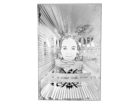 Tableau Amor inox , Teix art