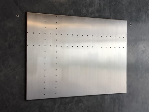 Tableau Cidade inox, Teix art 2